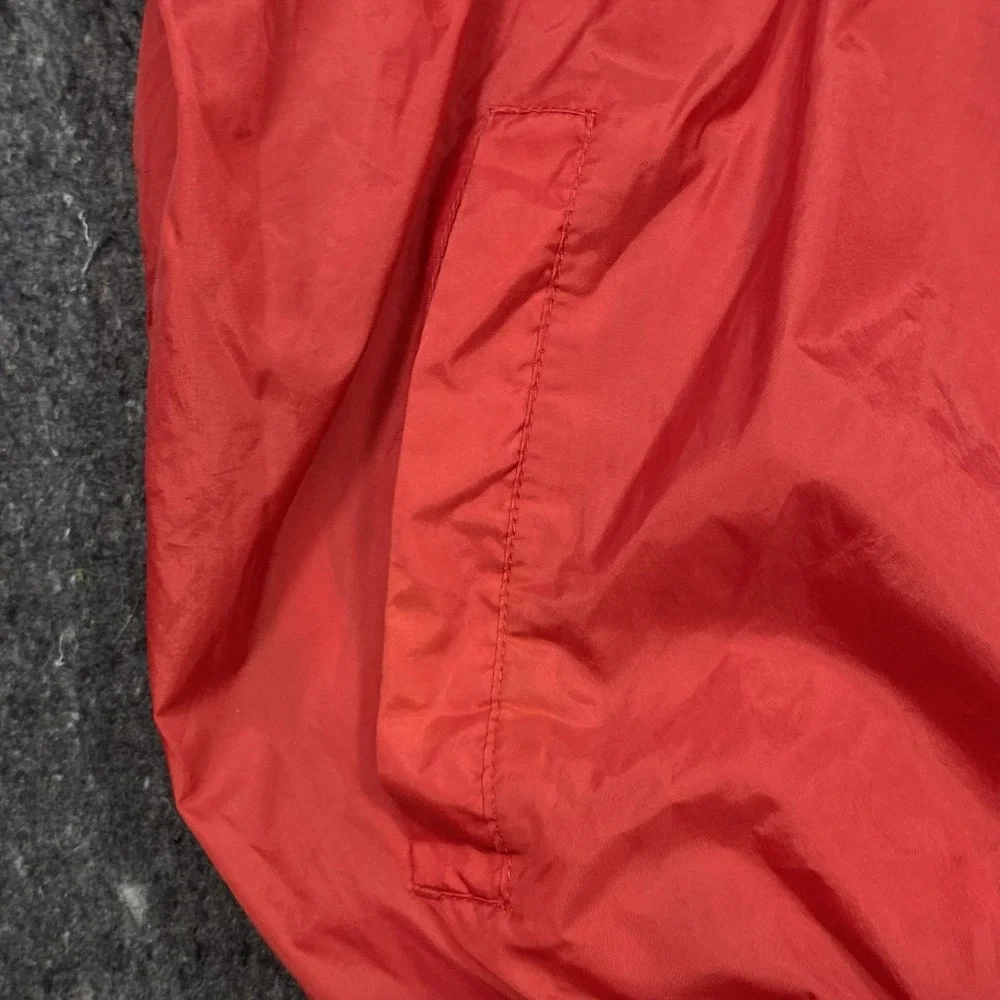 Rawlings Baseball Collegiate #12‎ V-Neck Warmup Jacket Sz L Slash Pockets - Picture 3 of 8